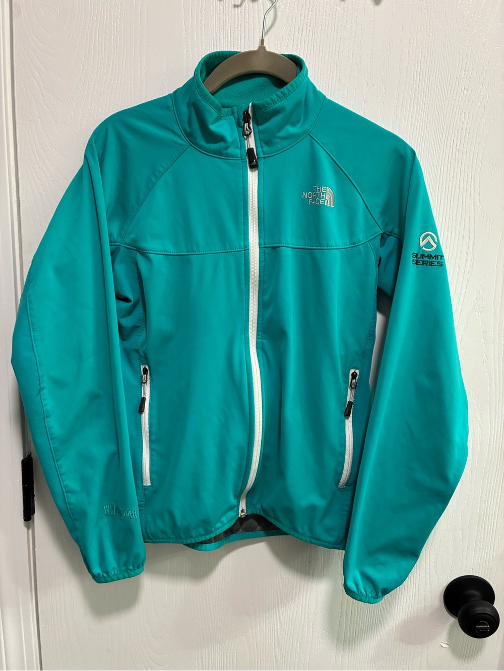 The North Face Teal Summit Series Softshell Jacket